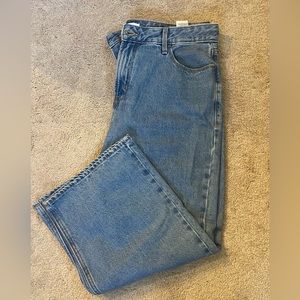 Old Navy High Rise Wide Leg Jeans Size 14 Petite